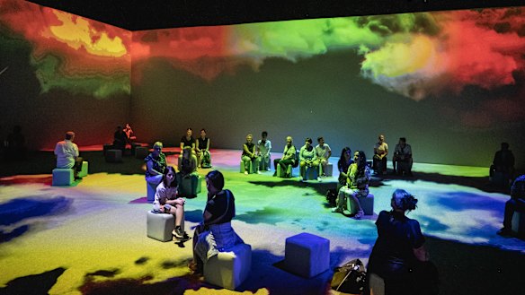 The Cutaway during the opening of Frida Kahlo: The Life of an Icon during Sydney Festival 2023.