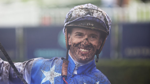 Justela jockey Jay Ford.