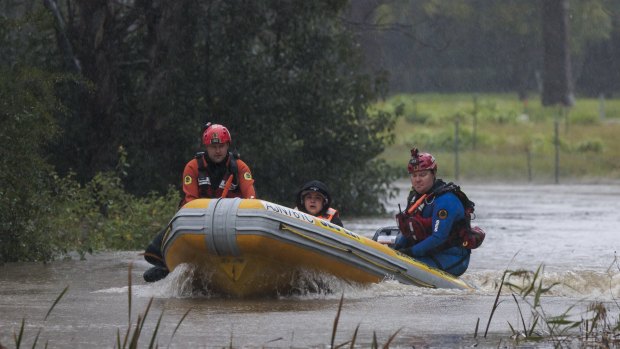 Tens of thousands of people have been evacuated as parts of NSW were inundated this week.