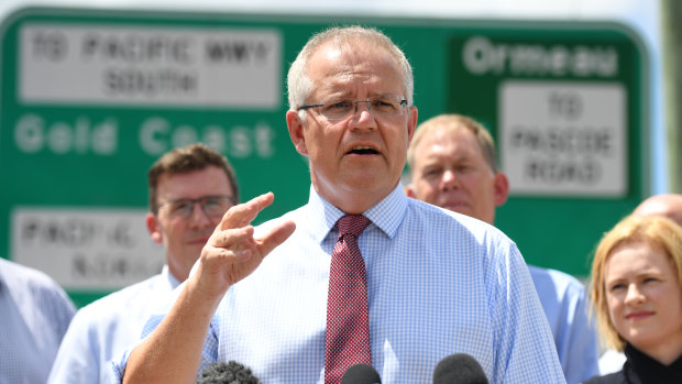 The markets have factored in Prime Minister Scott Morrison's government losing in May. 