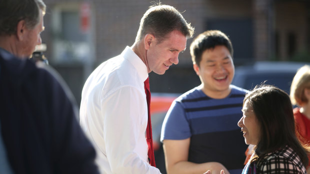 Labor's Sam Crosby had been on the ground campaigning for more than a year.