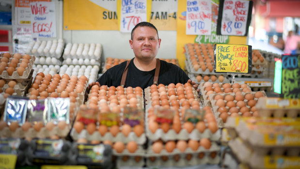 Leo Moda, an owner at Eggsperts, support the redevelopment plans.