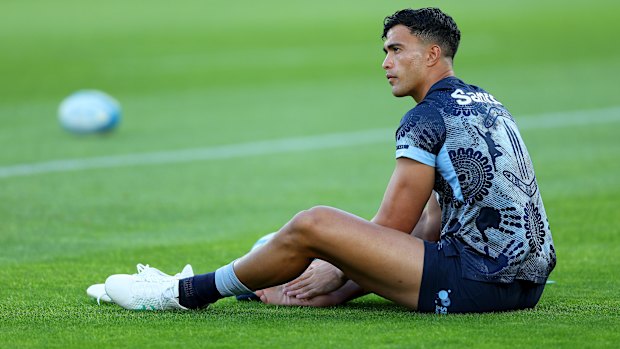 Joseph-Aukuso Suaalii will be key to the Waratahs’ success this year.