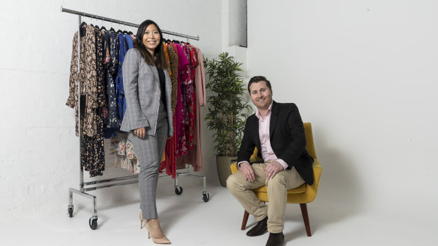 Glamcorner founders Dean Jones and Audrey Khang-Jones have seen an uptick in demand. 