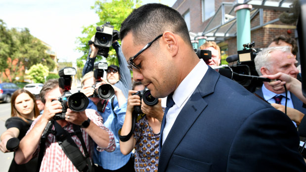 Day in court: The Jarryd Hayne case will turn attention again to the NRL summer of shame.