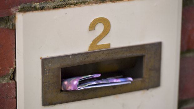 Eight billion unaddressed mail units are distributed through letterboxes every year. 