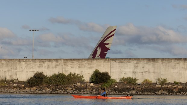 The Cooks River at Sydney Airport