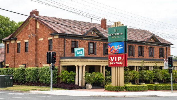 The Wentworth Hotel in Homebush West has increased its takings from poker machines since it was purchased by Sam Arnaout in 2014.