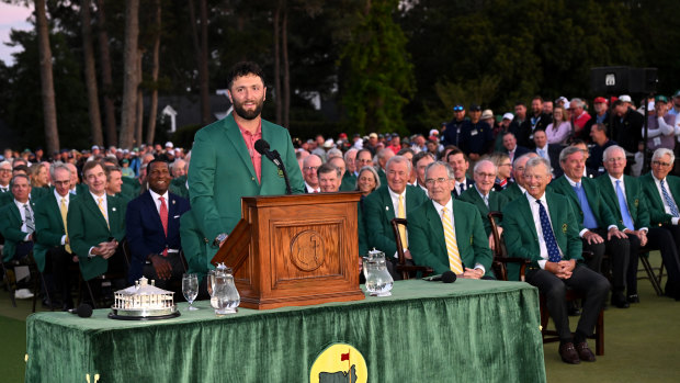 Jon Rahm is the man of the moment. 