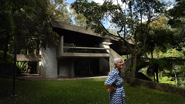 Penelope Seidler at her home in Killara.