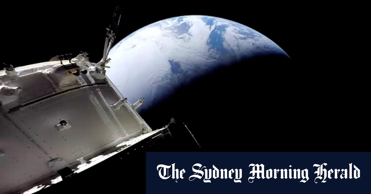 Artemis: NASA's Orion capsule returns to Earth after voyage around the moon - Vimarsana News
