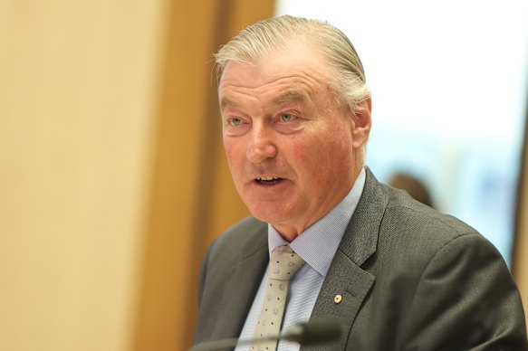 Rex Airlines’ ex-chairman John Sharp. 