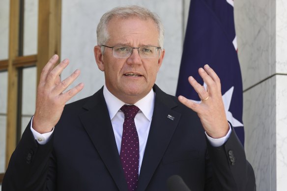 No free rapid antigen tests for everyone, Prime Minister Scott Morrison says.  