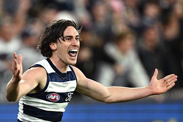 Gryan Miers will stay at Geelong, where he has two years to run on his contract.