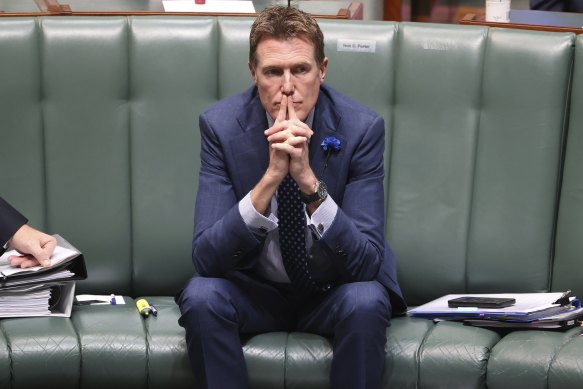 Former Coalition social services minister Christian Porter told the robo-debt royal commission he was frustrated by the lack of information he received over the scheme.