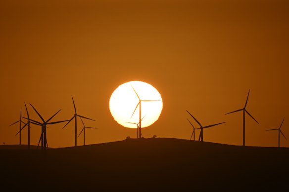 The coming federal budget will not expand funding for wind and solar farms. 