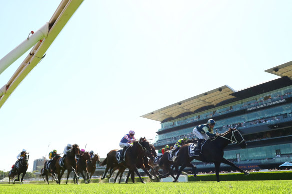 Tommy Berry and Saltcoats win at Randwick on December 14.