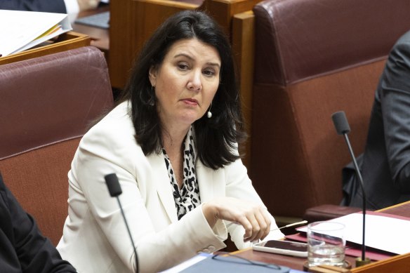 Jane Hume has been a senator since 2016.