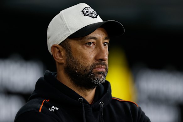 Tigers coach Benji Marshall has no interest in Bronson Xerri.