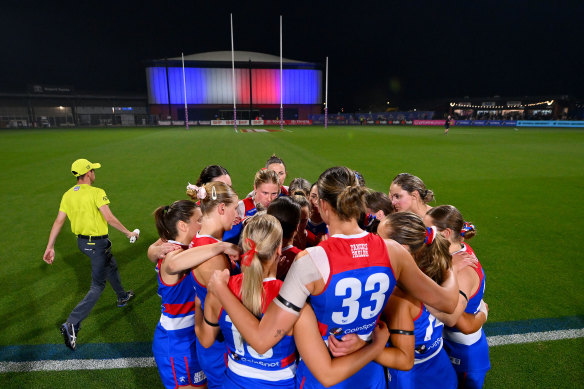 The Western Bulldogs are yet to register a win this season.