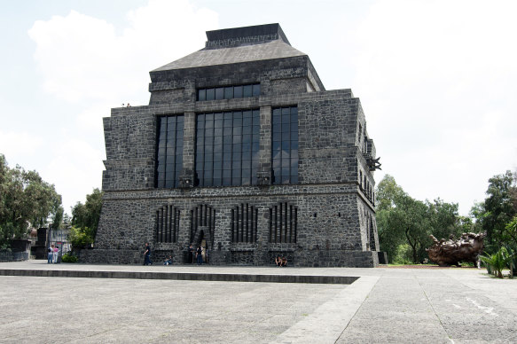 The Anahuacalli Museum, crated by Diego Rivera.