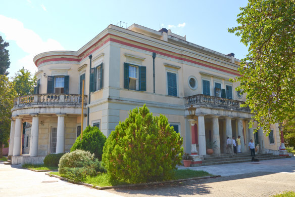 Mon Repos Palace, where Prince Philip was born.