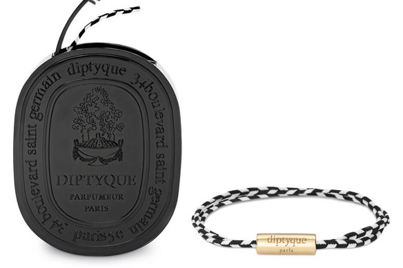 Diptyque “Do Son” perfumed bracelet.
