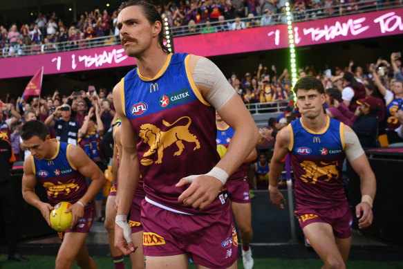 Joe Daniher has had an outstanding 2023 campaign for the Lions.