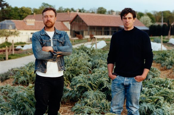 James Henry and Shaun Kelly at Le Doyenne.