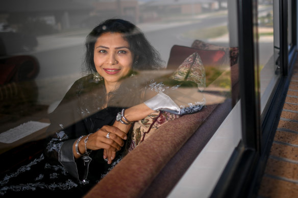 Erum Ali from Werribee hopes she never again has to take the train into the city for work.