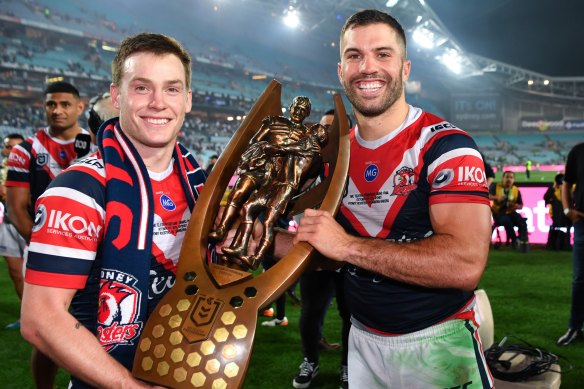 In 2019, James Tedesco won the NRL premiership, Dally M Medal and State of Origin.