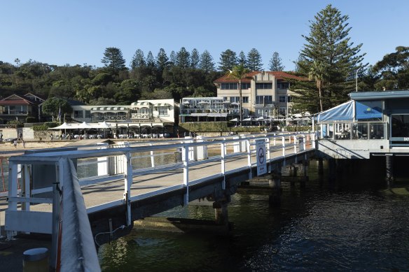 Jack Doyle allegedly confronted the three boys on Watsons Bay wharf.