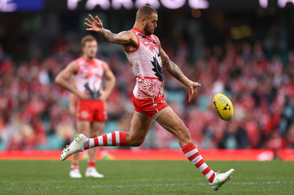 Buddy Franklin has been on fire in 2021 and was primed to play against Essendon.