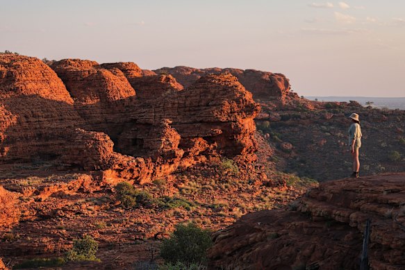Western Arrernte artist Albert Namatjira painted some 2000 pictures of the West MacDonnell Ranges.