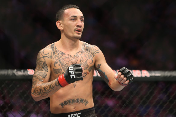 Champion: Max Holloway is one of the most accomplished names in mixed martial arts.