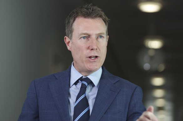 Attorney-General Christian Porter makes the pitch for the government's industrial overhaul.