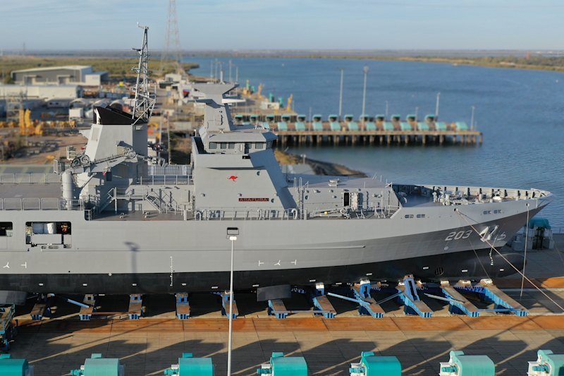 Building up: Tender processes are under way for a $20 billion upgrade to Osborne Naval Shipyard outside Adelaide.
