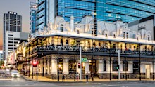 John Parker spent $13 million restoring the Royal Perth hotel in 2019.