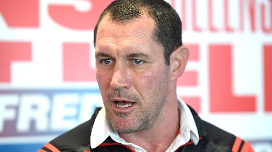 Dolphins coach Kristian Woolf.