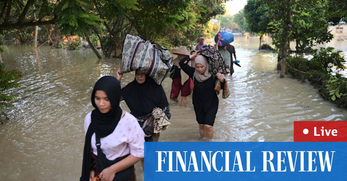 Tropical storm deaths top 600 in South-East Asia