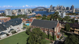 The Sydney Church of England Grammar School’s main campus in North Sydney.
