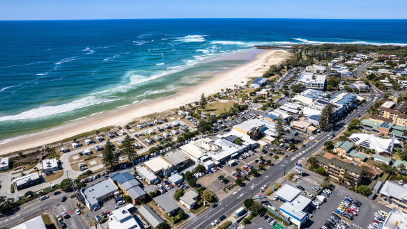 Property prices have risen in the Tweed Valley area, which includes Kingscliff.