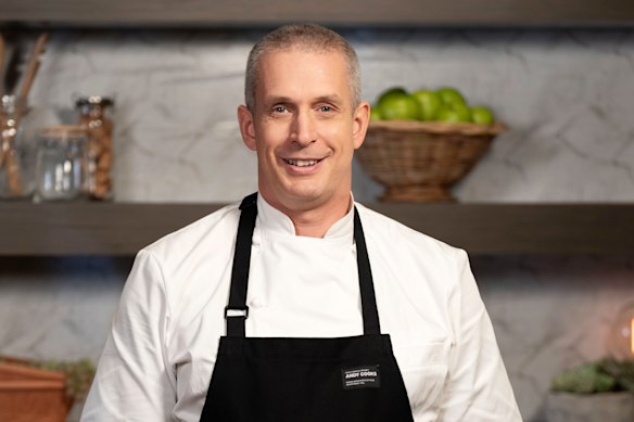 Andy Hearnden, aka Andy Cooks, is a guest judge on MasterChef Australia.
