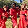 Fans recreate 1978 Wuthering Heights dance moves in Brisbane park