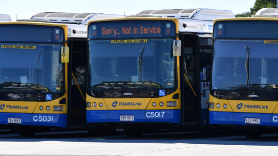 Brisbane buses are often overcrowded particularly on key routes through southern suburbs to the University of Queensland.