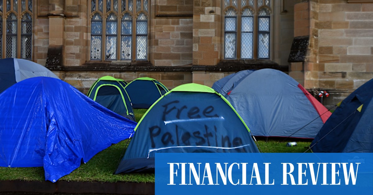 How Sydney Uni fumbled the 2024 Gaza encampments