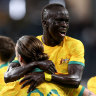 Stylish Socceroos hit three in hitch-free homecoming