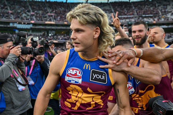 Will Ashcroft won the Norm Smith Medal for the second straight year.