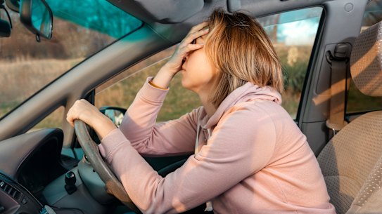 The voice coming from my car sounds like a disembodied driver in the backseat.