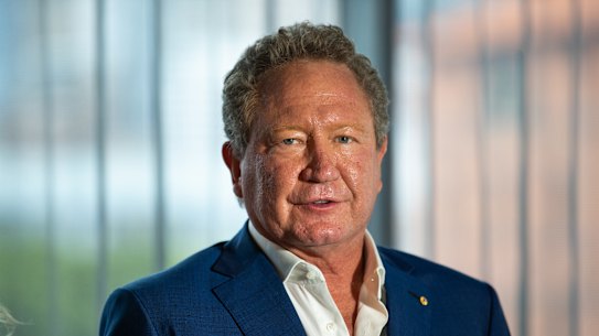 Andrew Forrest will attend the United Nations Oceans Conference in France.